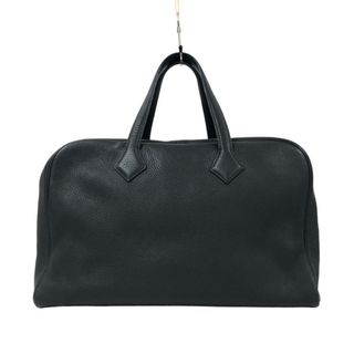 Hermes - エルメス HERMES ヴィクトリア43 □K刻 ブラック シルバー Hermes - エルメス HERMES ヴィクトリア43 □K刻 ブラック シルバー