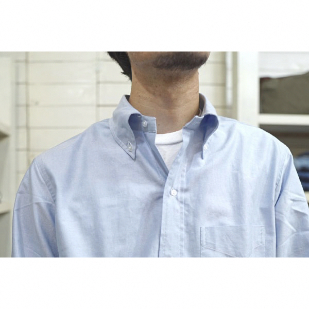 INDIVIDUALIZED SHIRTS(インディヴィジュアライズドシャツ)のblue Water オックスフォードシャツ メンズのトップス(シャツ)の商品写真