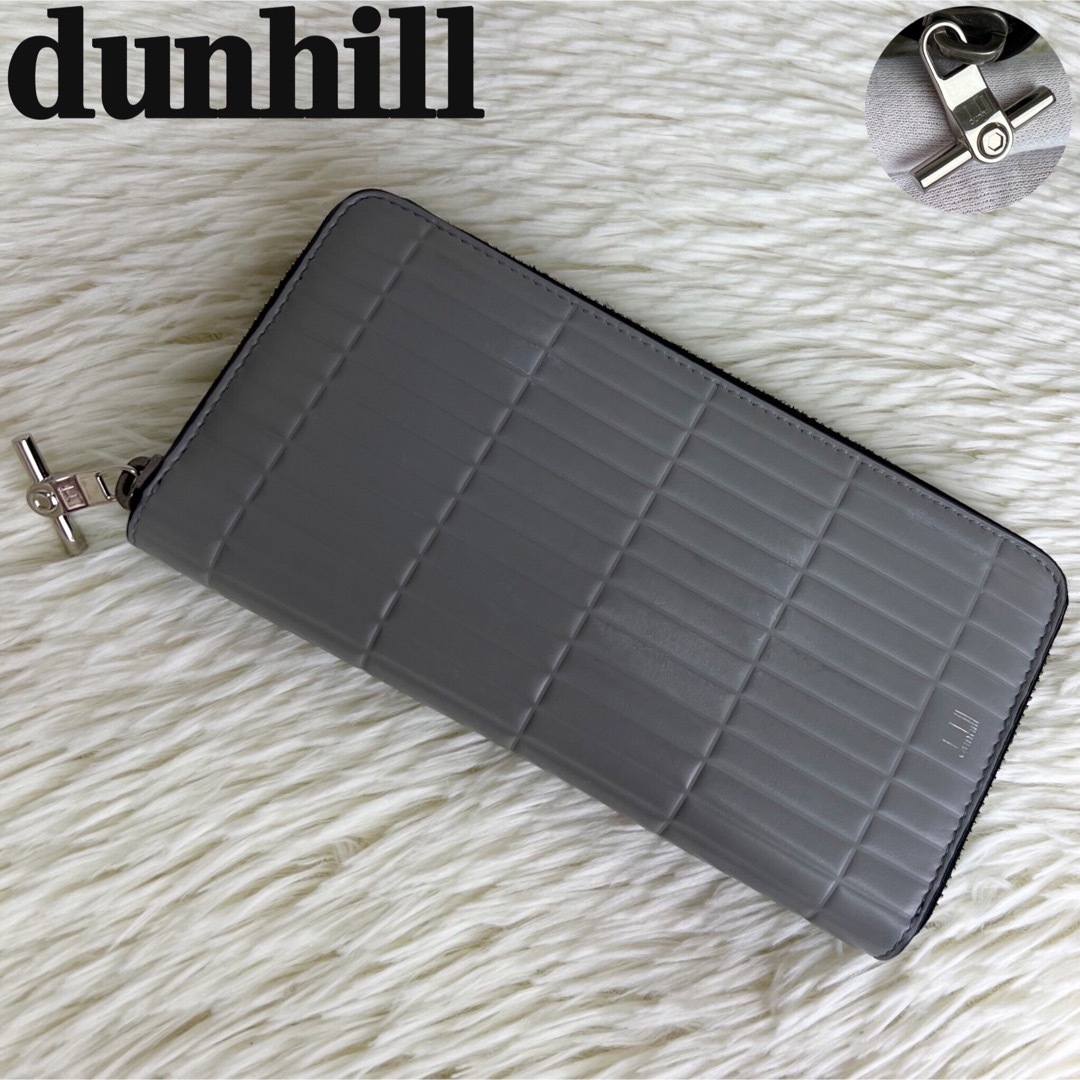 Dunhill(ダンヒル)の定価97900円♡フルグレインカーフレザー♡ダンヒル ローラガス 長財布 メンズのファッション小物(長財布)の商品写真