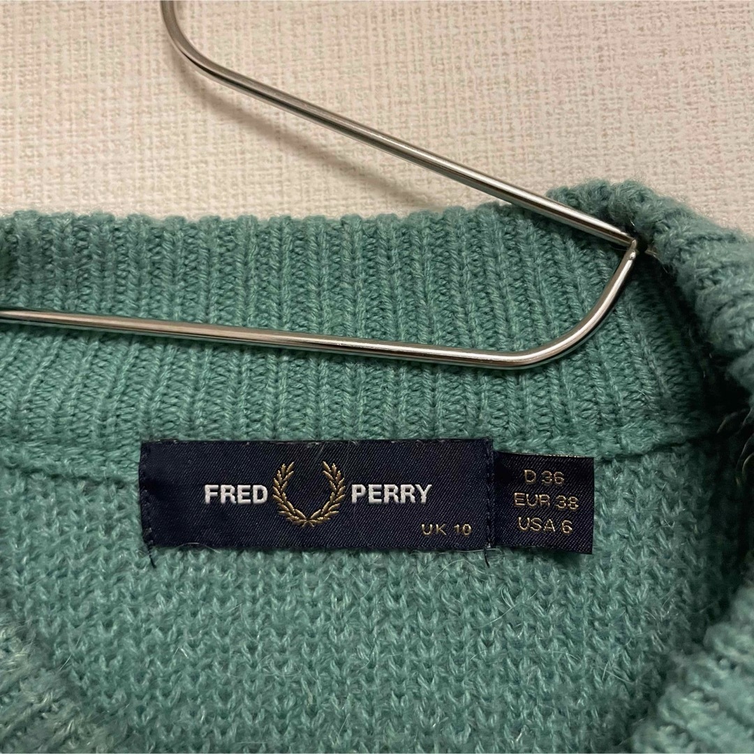 FRED PERRY(フレッドペリー)のFRED PERRY Pique Sweater ニット レディースのトップス(ニット/セーター)の商品写真