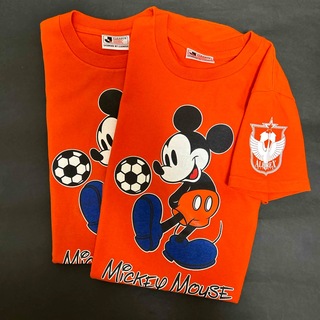 アルビレックス新潟 ミッキーマウス半袖Tシャツ 150サイズ,Sサイズ２着セット(ウェア)
