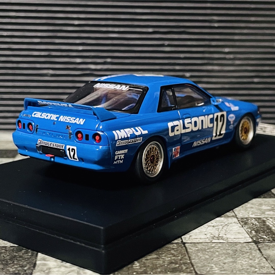 日産(ニッサン)の1/43 hpi 日産 スカイライン R32 GT-R 星野一義 鈴木利男 エンタメ/ホビーのおもちゃ/ぬいぐるみ(ミニカー)の商品写真