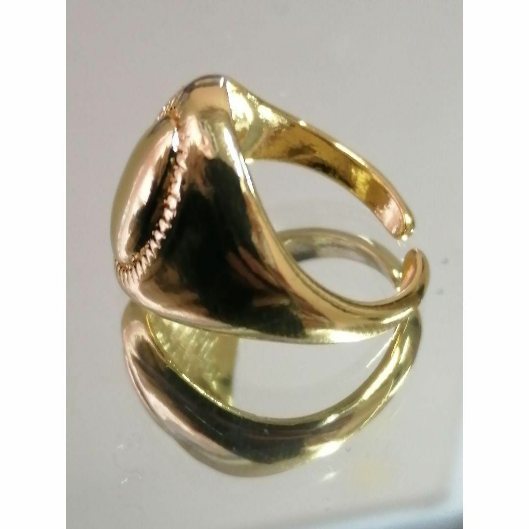 【R173】リング メンズ レディース ゴールド アクセサリー 指輪 10号 レディースのアクセサリー(リング(指輪))の商品写真