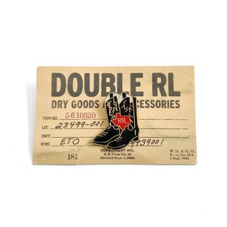 ダブルアールエル(RRL)の23FW 新品 RRL ダブルアールエル カウボーイ ブーツ エナメルド ピン(バッジ/ピンバッジ)