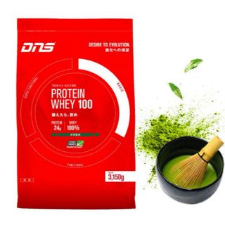 ディーエヌエス(DNS)の★希少★ DNS プロテイン ホエイ100 抹茶風味 3kg 3150g 廃盤(プロテイン)