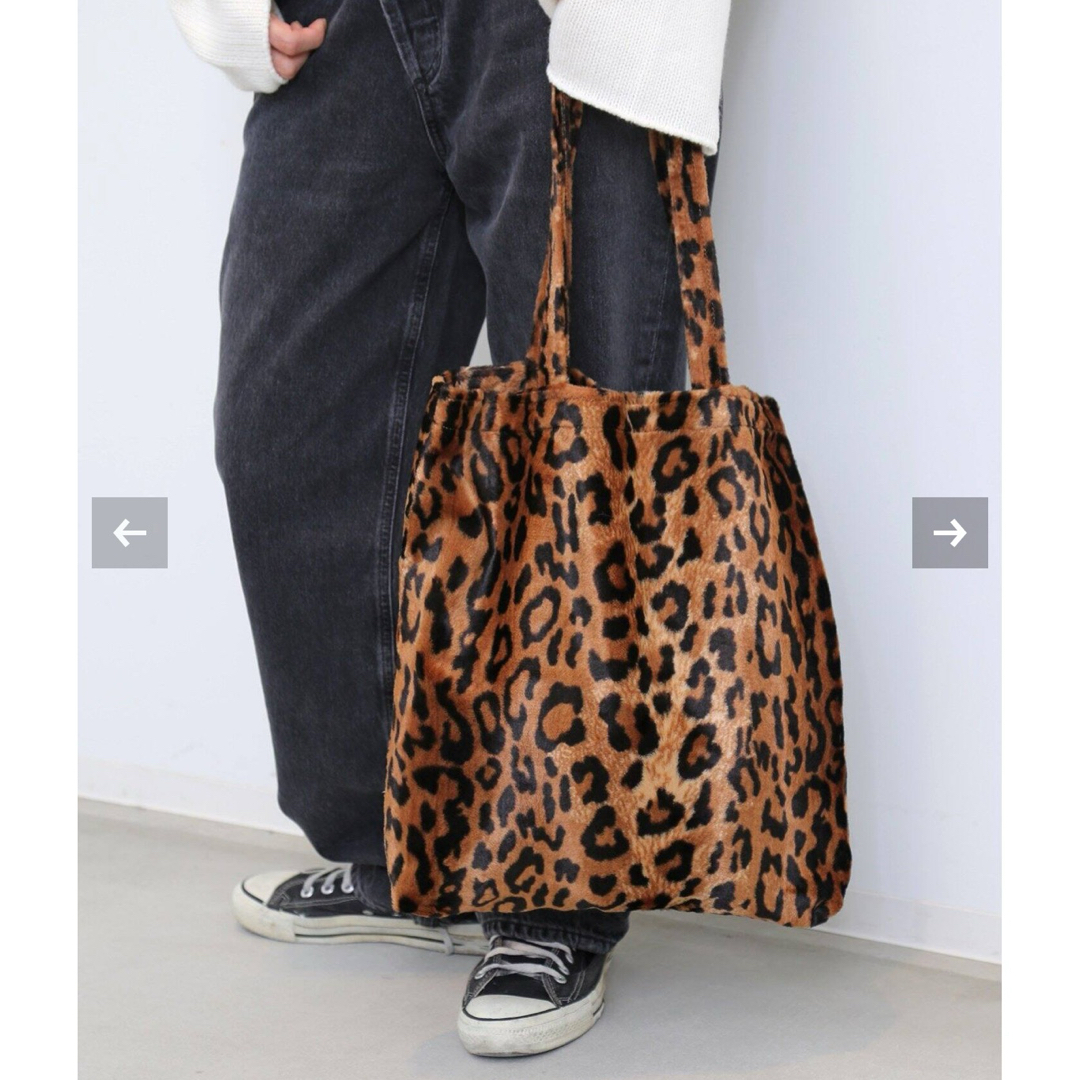 L'Appartement DEUXIEME CLASSE(アパルトモンドゥーズィエムクラス)のL'Appartement LAppartement Leopard Tote レディースのバッグ(トートバッグ)の商品写真