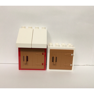 レゴデュプロ(レゴ デュプロ)のレゴ デュプロ まど 取っ手つき 窓 マド 屋根 家具 特殊 ブロック セット(積み木/ブロック)