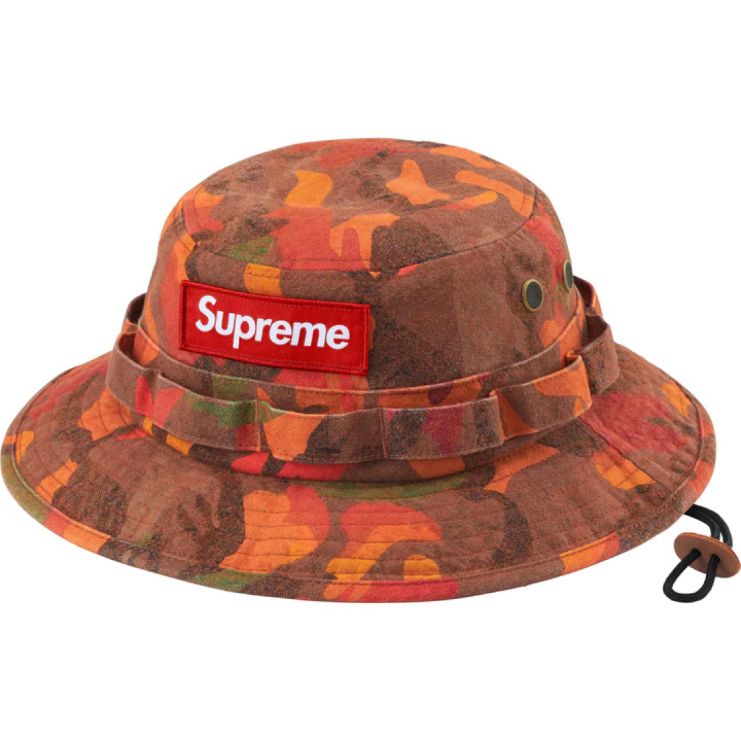 Supreme(シュプリーム)の【S/M】Supreme Washed Canvas Boonie メンズの帽子(ハット)の商品写真