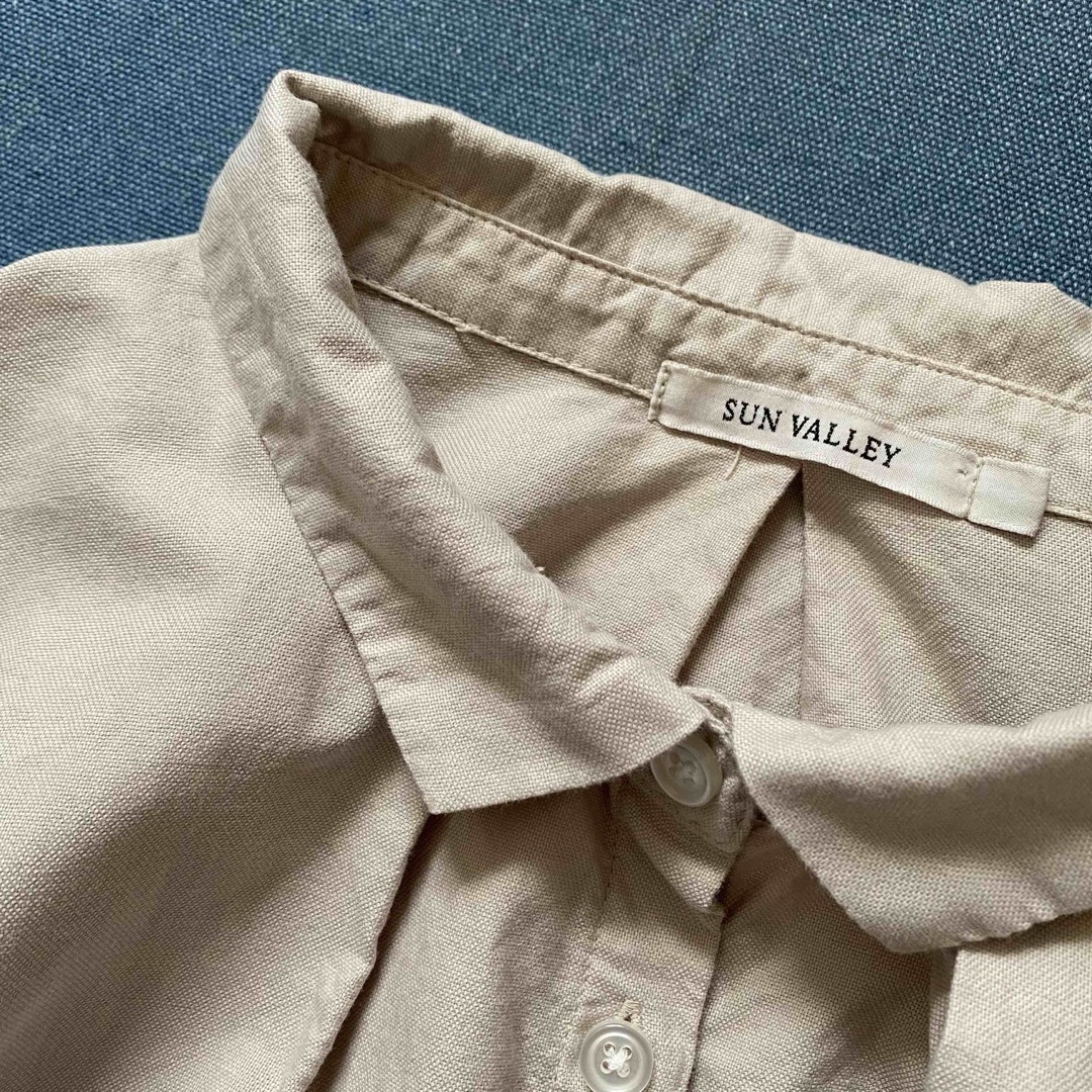 SUNVALLEY(サンバレー)のSUN VALLEY コットンワイドシャツ レディースのトップス(シャツ/ブラウス(長袖/七分))の商品写真