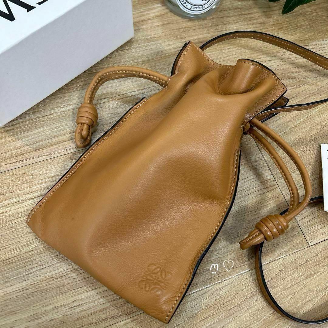 LOEWE(ロエベ)のLOEWE　ロエベ　フラメンコポケット　斜めがけポシェットスマホショルダーバッグ レディースのバッグ(ショルダーバッグ)の商品写真