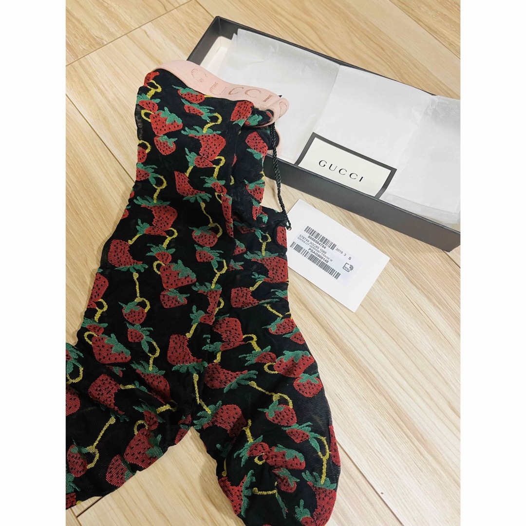 GUCCI ブラック GG パターン ソックス　靴下 国内発送☆GUCCI】GGパターン コットンブレンド ソックス 靴下