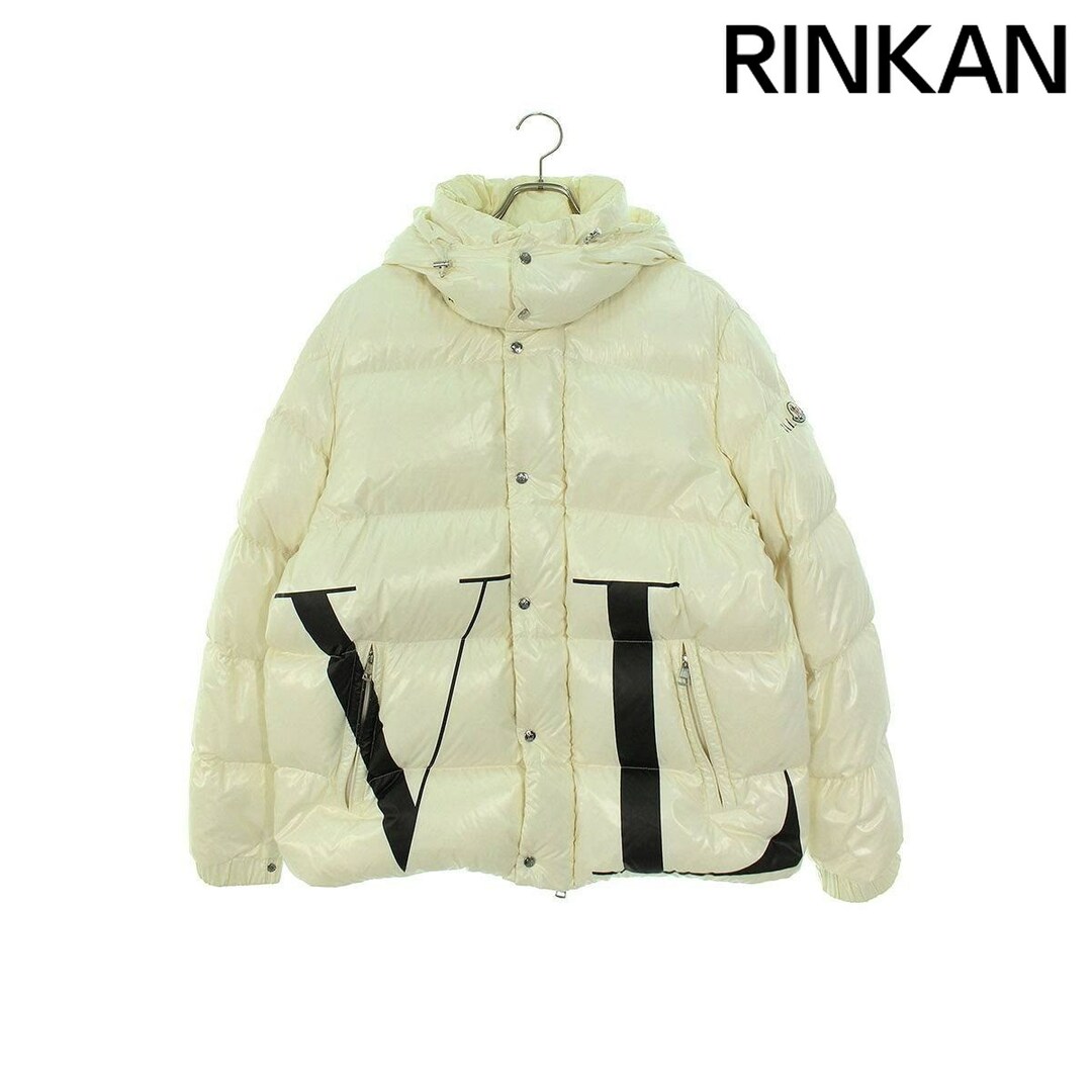 VALENTINO(ヴァレンティノ)のヴァレンチノ ×モンクレール MONCLER  QV0CN00ACUX VLTNロゴダウンジャケット メンズ 54 メンズのジャケット/アウター(ダウンジャケット)の商品写真