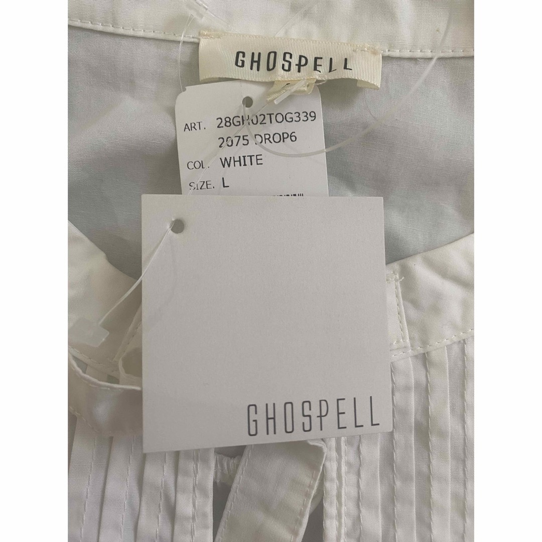 GHOSPELL(ゴスペル)のGHOSPELL ブラウス  リボン タイ レディースのトップス(シャツ/ブラウス(長袖/七分))の商品写真