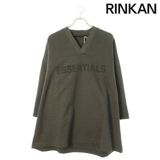 フィアオブゴッド(FEAR OF GOD)のフォグ  ESSENTIALS FOOTBALL TEE フットボールTシャツ メンズ S(Tシャツ/カットソー(半袖/袖なし))