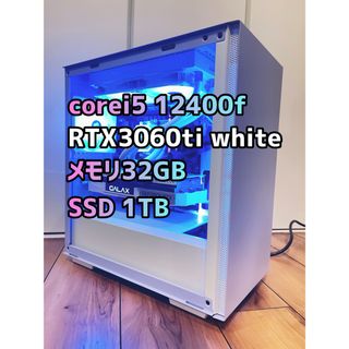 intel - ゲーミングPC corei5 12400f RTX3060ti メモリ32GB