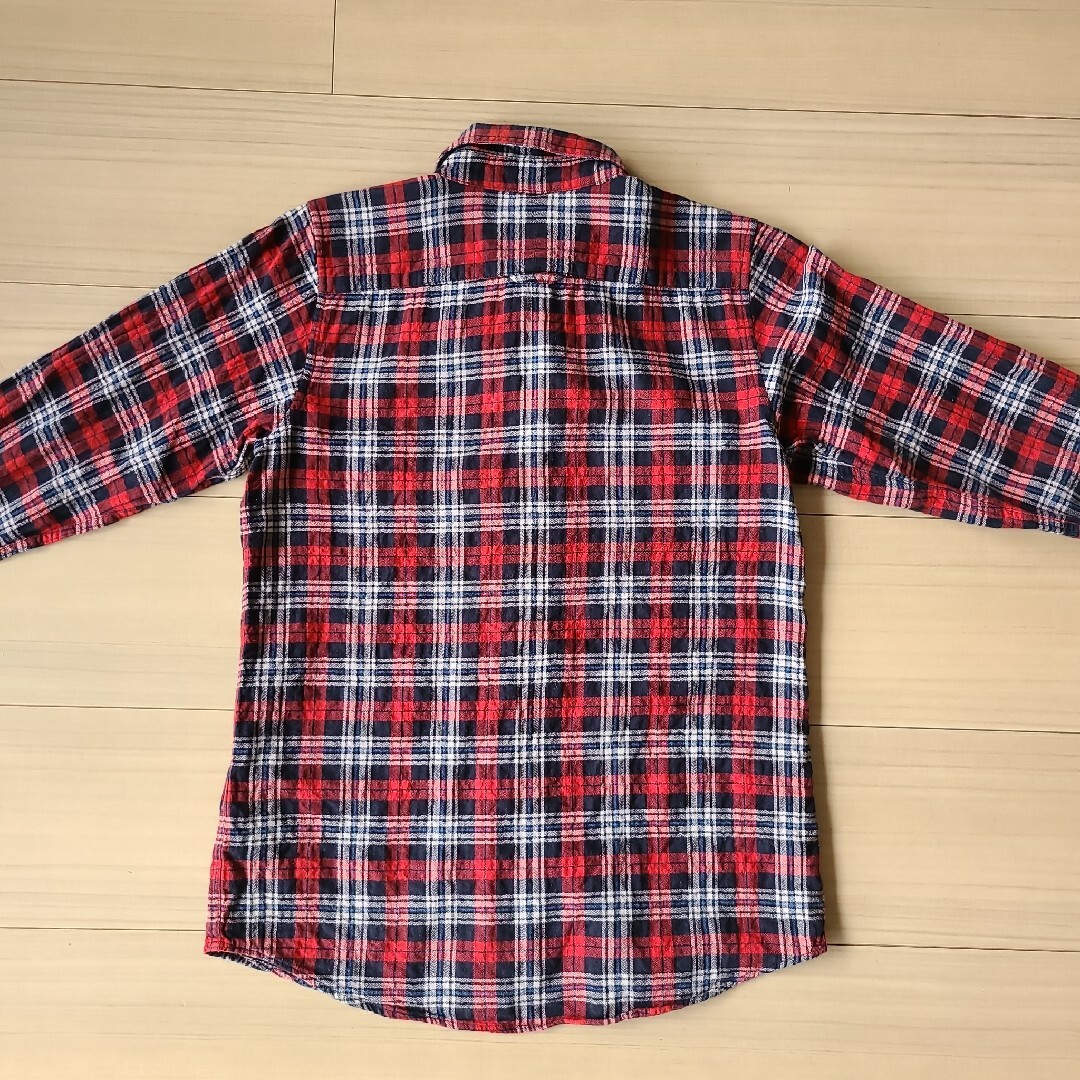 BURBERRY(バーバリー)のBurberry　チェックシャツ　140 キッズ/ベビー/マタニティのキッズ服男の子用(90cm~)(ブラウス)の商品写真