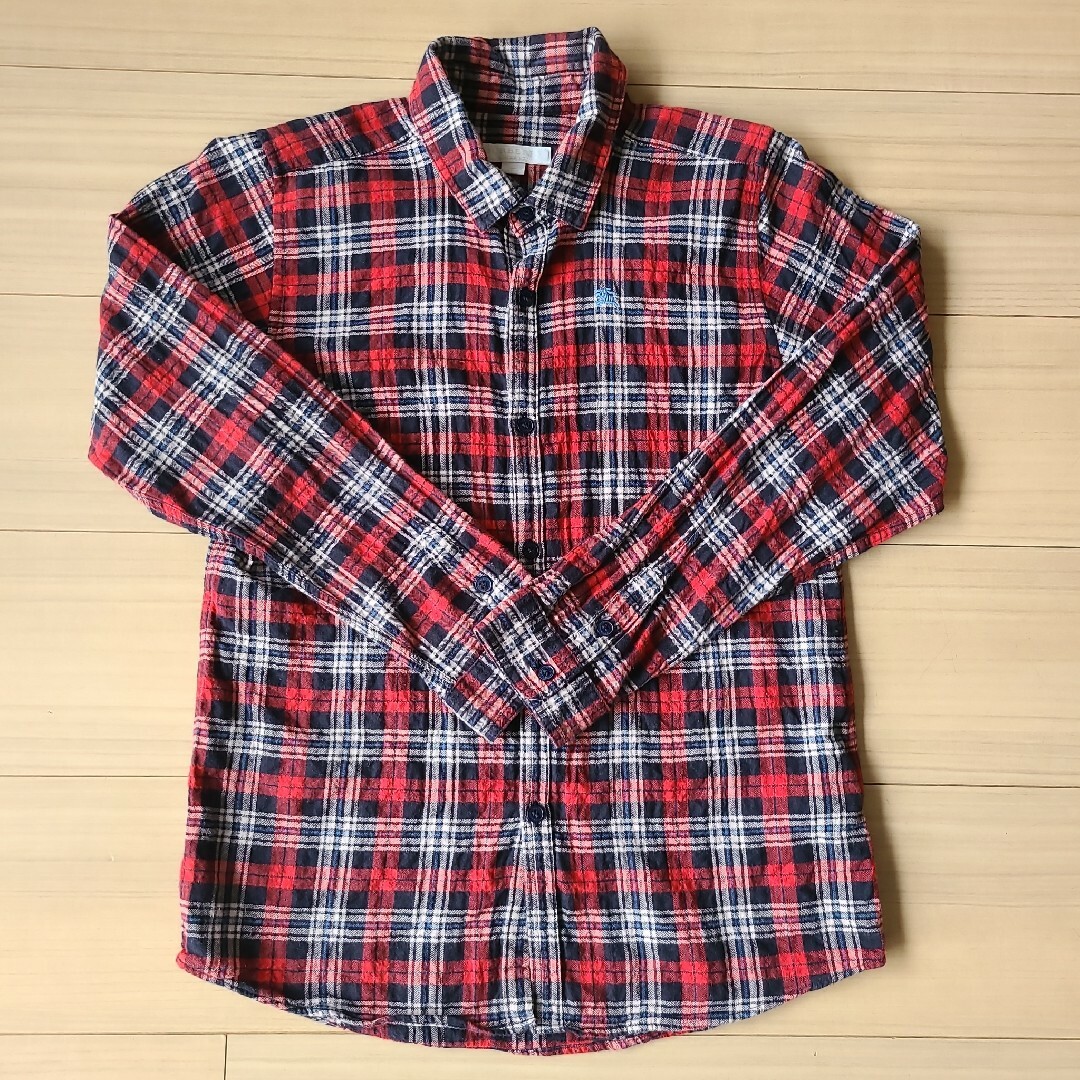 BURBERRY(バーバリー)のBurberry　チェックシャツ　140 キッズ/ベビー/マタニティのキッズ服男の子用(90cm~)(ブラウス)の商品写真