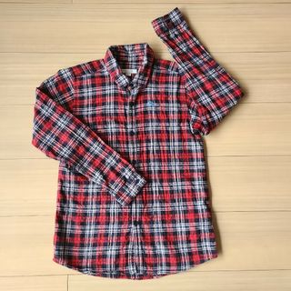 BURBERRY - バーバリーチルドレンズ ポルカドット 長袖シャツ 90㎝の BURBERRY - バーバリーチルドレンズ ポルカドット 長袖シャツ 90㎝の
