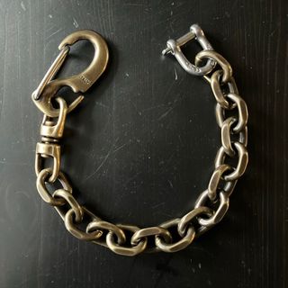シルバーコーティング 日本製 Sカン シャックルウォレット シルバーコーティング 日本製 Sカン シャックルウォレット