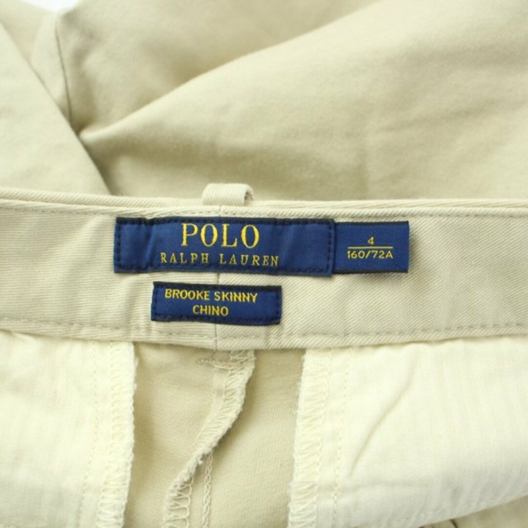 POLO RALPH LAUREN(ポロラルフローレン)のポロ ラルフローレン チノパン チノパンツ 4 M ベージュ レディースのパンツ(チノパン)の商品写真