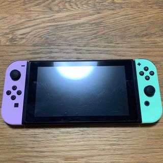 switch 本体　パープル　グリーン(携帯用ゲーム機本体)