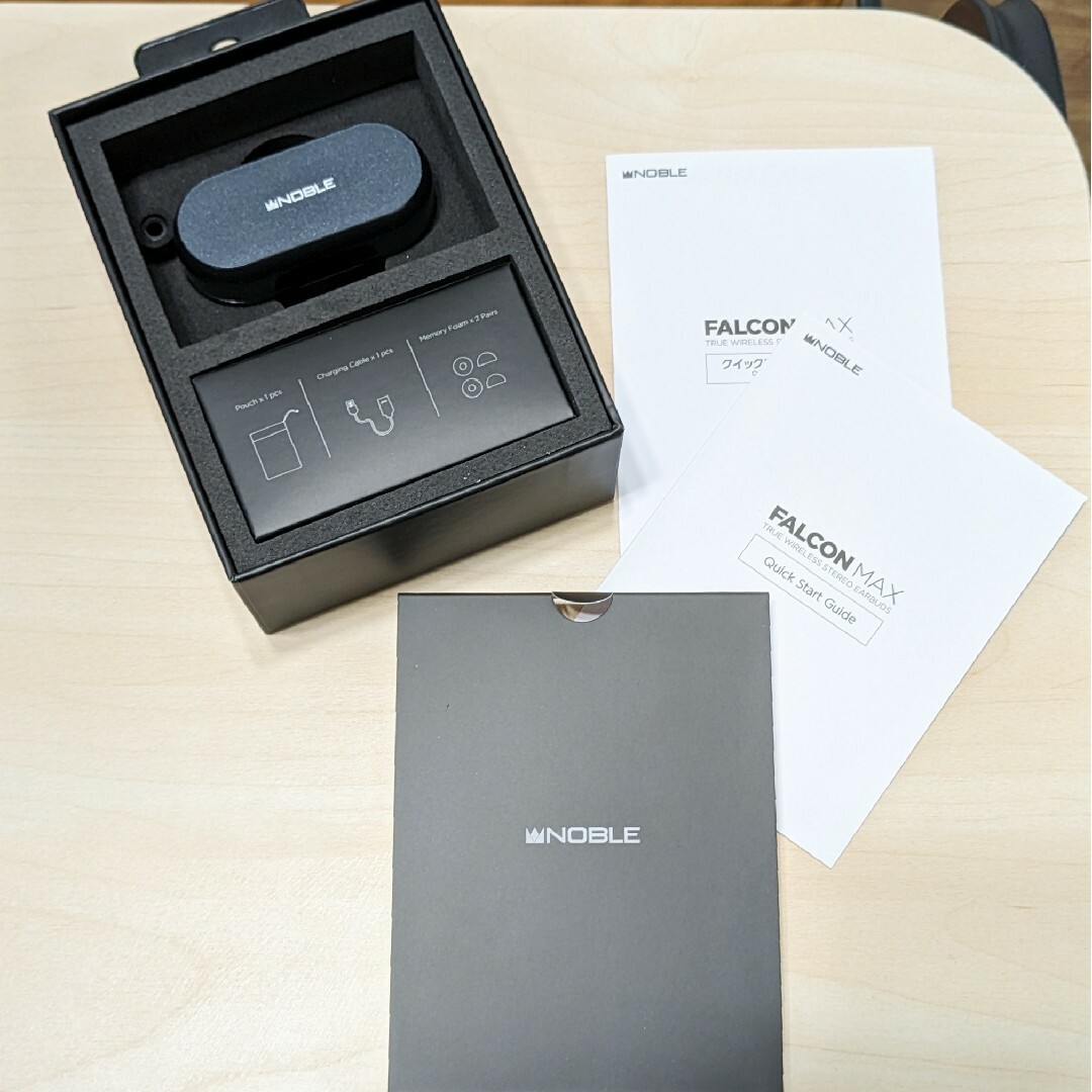 Noble(ノーブル)のNoble Audio / falcon max スマホ/家電/カメラのオーディオ機器(ヘッドフォン/イヤフォン)の商品写真