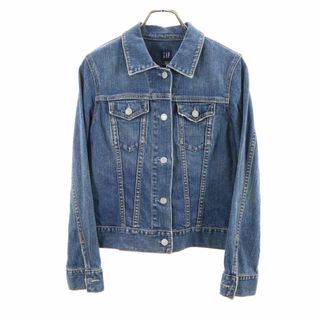 ギャップ(GAP)のギャップ デニムジャケット XS ブルー系 GAP レディース 古着 【240217】(Gジャン/デニムジャケット)