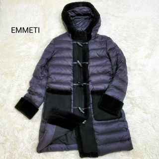 EMMETI - 未使用品◇EMMETI エンメティ ムートン切替 中綿入り WZIP