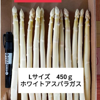 Lサイズ　ホワイトアスパラガス450g(野菜)