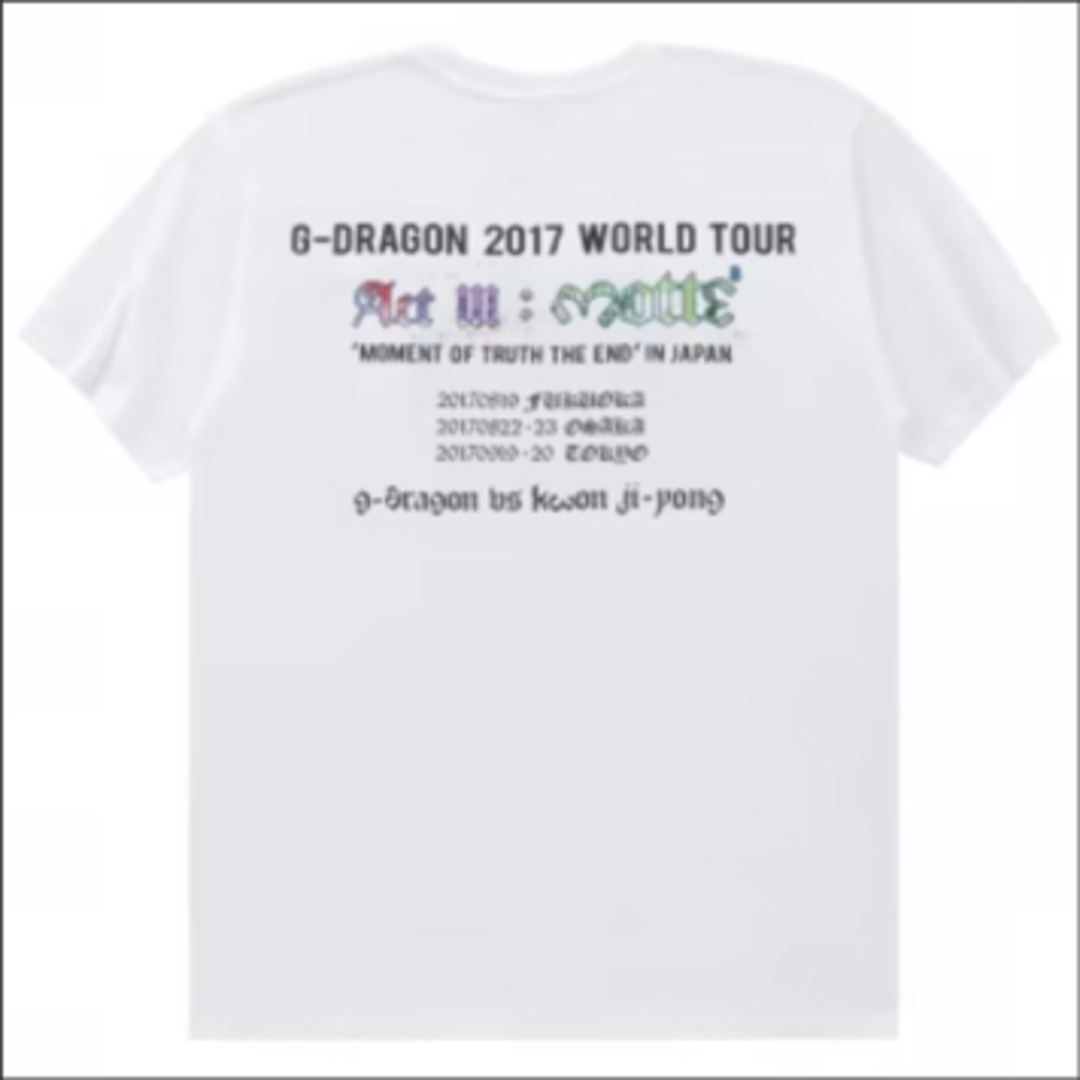 BIGBANG(ビッグバン)のG-DRAGON ACT III, M.O.T.T.E ライブTシャツ メンズのトップス(Tシャツ/カットソー(半袖/袖なし))の商品写真