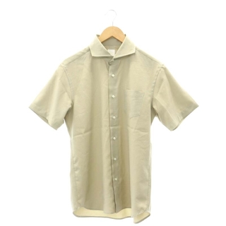 エディフィス(EDIFICE)のエディフィス ハーフスリーブ ブロード レギュラーカラーシャツ 半袖(シャツ)
