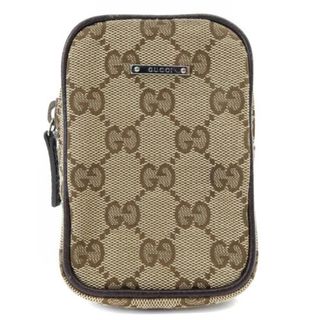 グッチ(Gucci)のグッチ GGキャンバス シガレットケース ポーチ 茶色(その他)