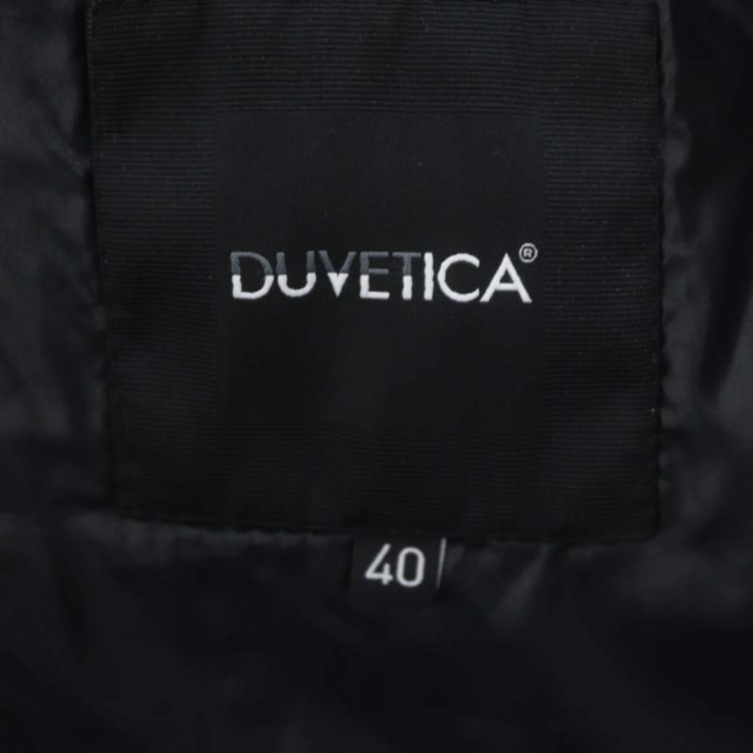 DUVETICA(デュベティカ)のデュベティカ ダウンジャケット アウター フード付き 40 M 黒 ブラック レディースのレディース その他(その他)の商品写真