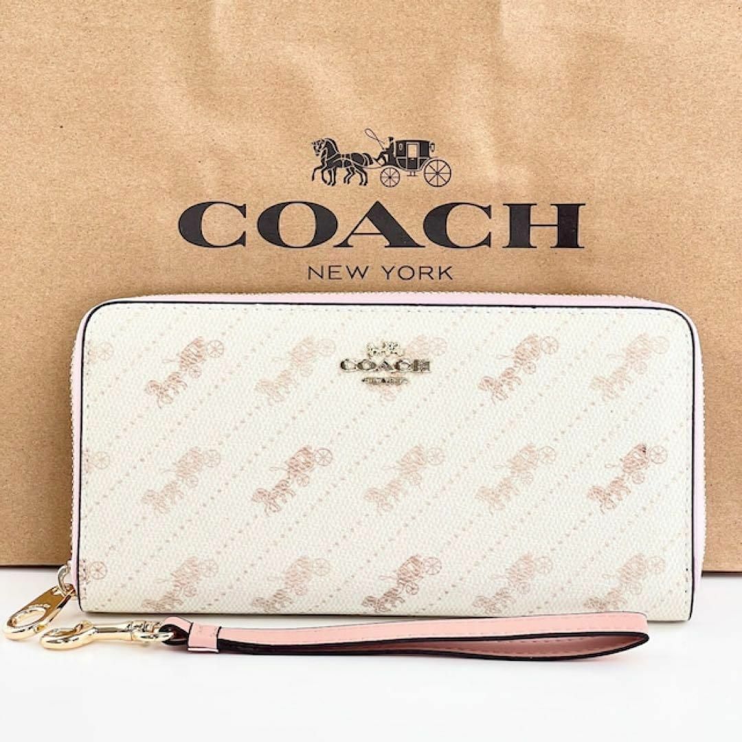 新品未使用 coachコーチユニセックス 長財布ブラック アウトレットプレゼント