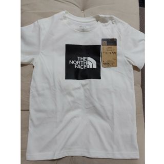 ザノースフェイス(THE NORTH FACE)の新品　サイズ150 白い(Tシャツ/カットソー)