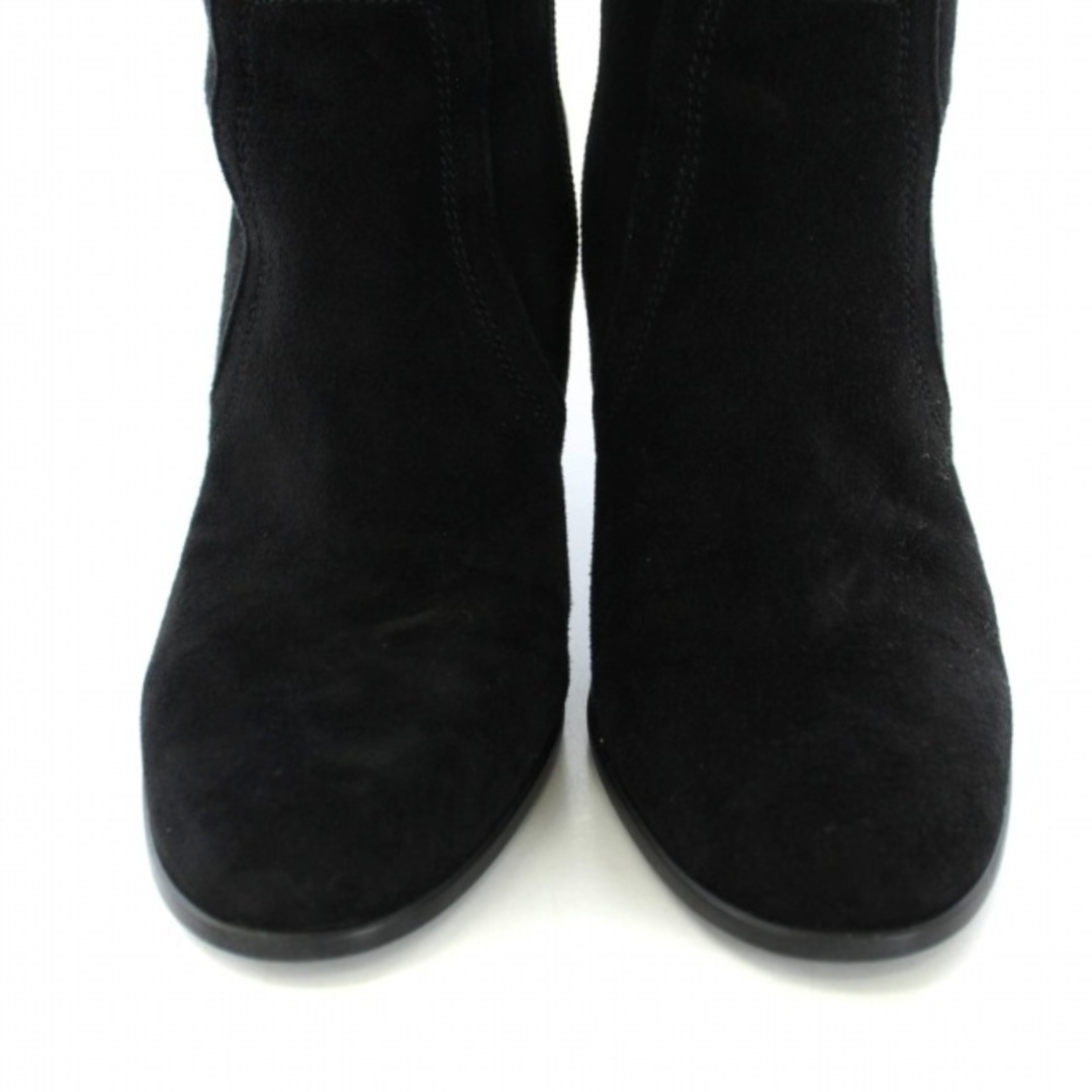 DIANA(ダイアナ)のダイアナ ロングブーツ ハイヒール スエード ベルトモチーフ 23cm 黒 レディースの靴/シューズ(ブーツ)の商品写真