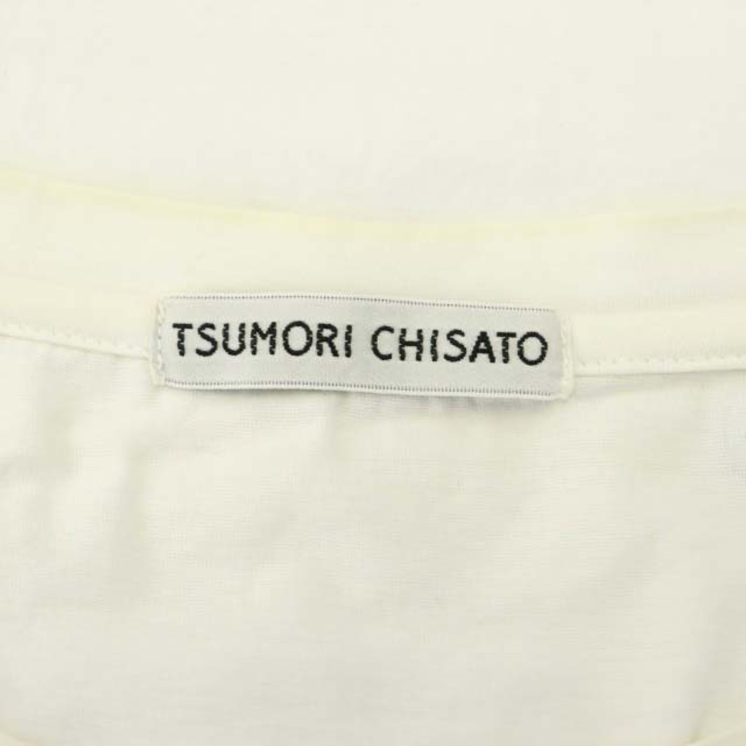 TSUMORI CHISATO(ツモリチサト)のツモリチサト EGYPTC Tシャツ カットソー 半袖 プリント 2 M 白 レディースのトップス(Tシャツ(半袖/袖なし))の商品写真