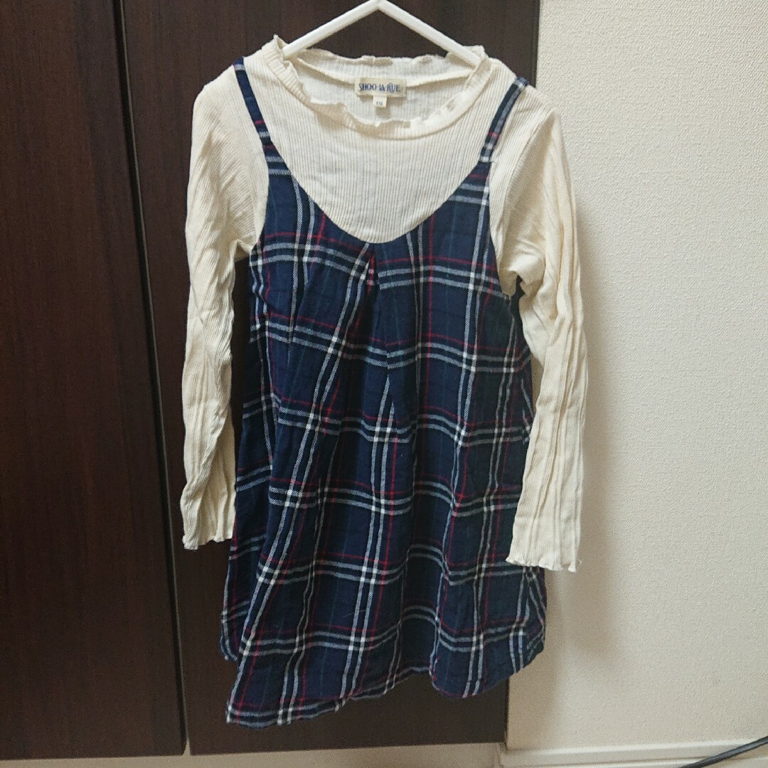 SHOO・LA・RUE(シューラルー)のワンピース(110) キッズ/ベビー/マタニティのキッズ服女の子用(90cm~)(ワンピース)の商品写真