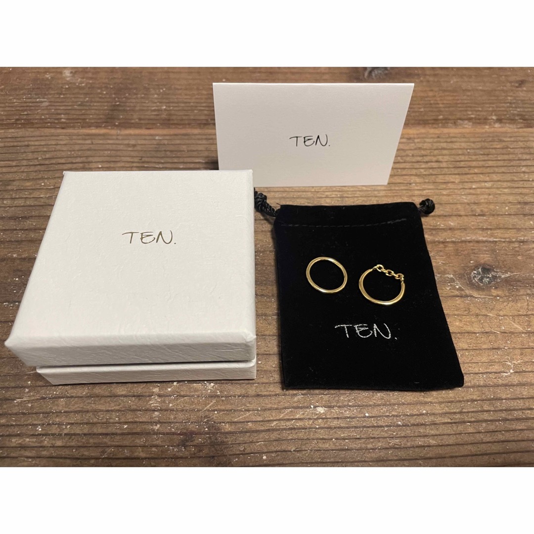 TEN.(テン)のTEN. ジェミニリング レディースのアクセサリー(リング(指輪))の商品写真