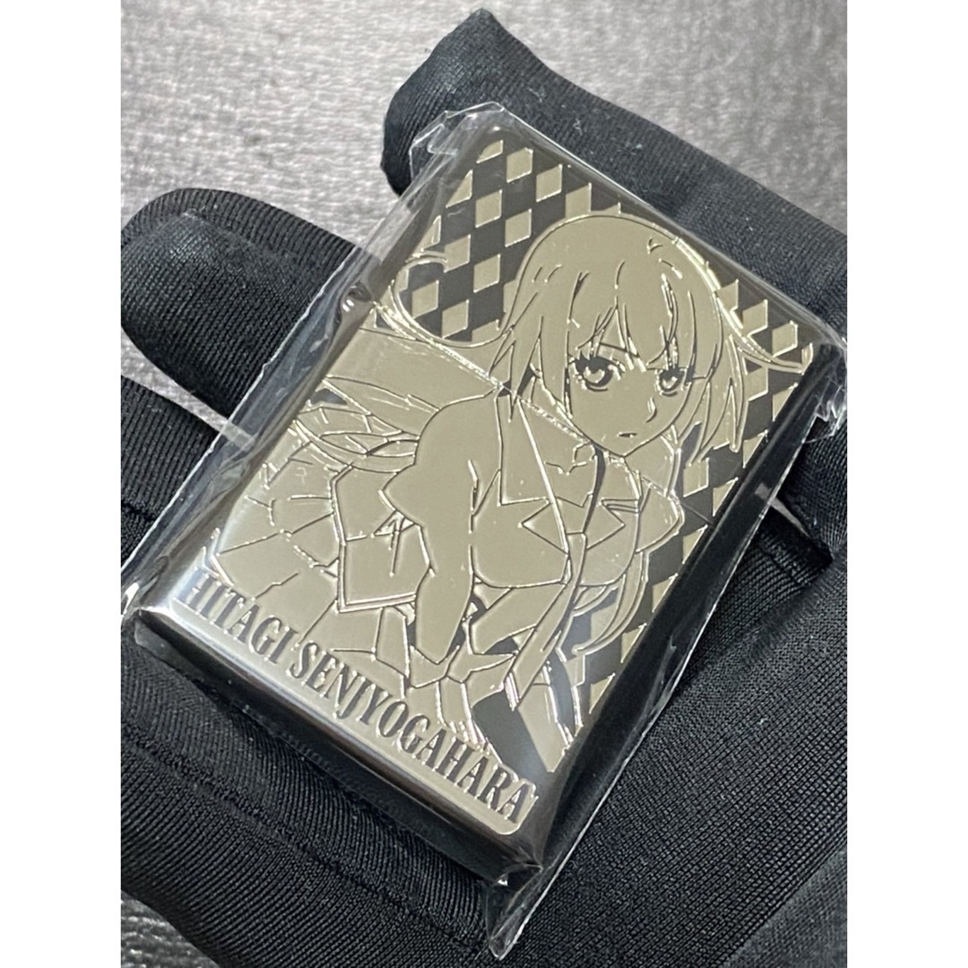 zippo 戦場ヶ原 ひたぎ 物語シリーズ シルバー刻印 2023年製 エンタメ/ホビーのアニメグッズ(その他)の商品写真