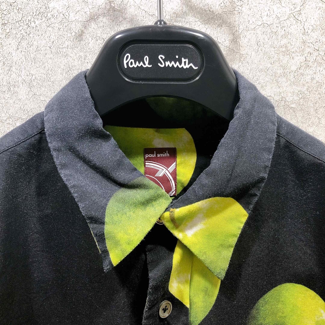 Paul Smith(ポールスミス)のポールスミス 長袖シャツ アップル柄/ブラック系 メンズのトップス(シャツ)の商品写真