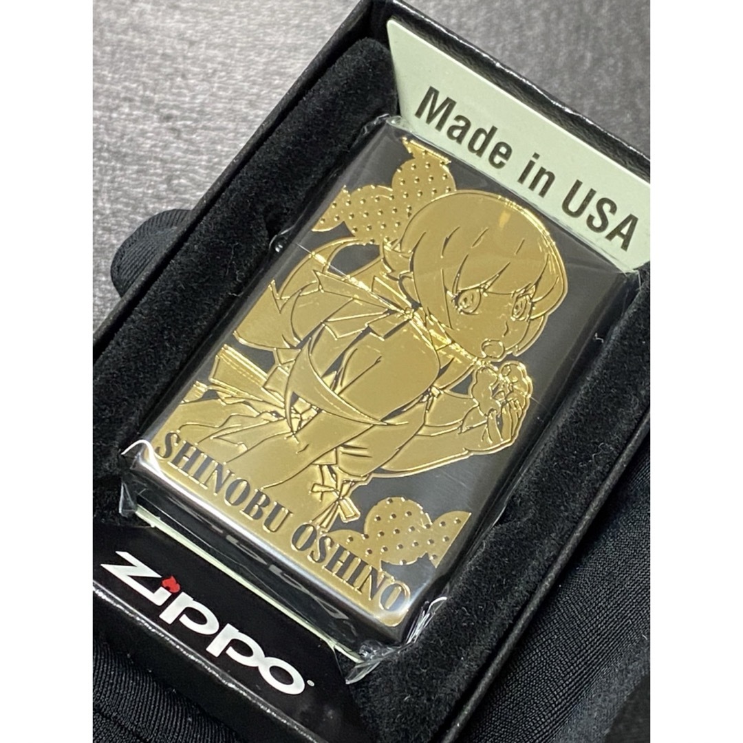 zippo 忍野 忍 物語シリーズ ゴールド刻印 希少モデル 2023年製 エンタメ/ホビーのアニメグッズ(その他)の商品写真