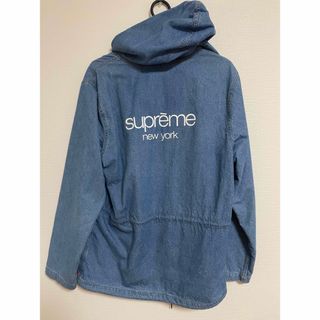 シュプリーム(Supreme)のsupreme  デニムフードジャケット(Gジャン/デニムジャケット)