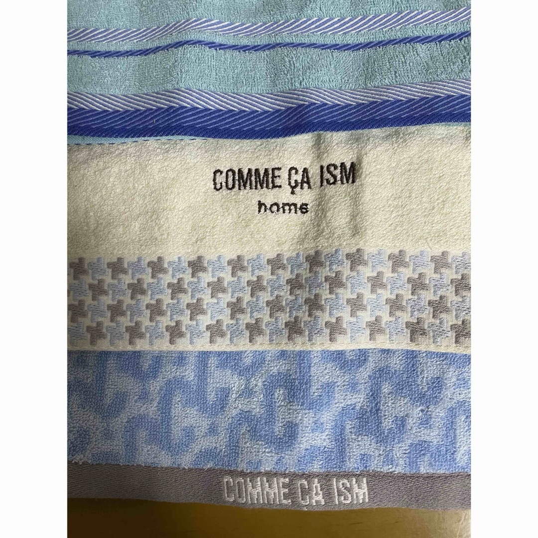 COMME CA ISM(コムサイズム)の専用　新品　タオル6枚 インテリア/住まい/日用品の日用品/生活雑貨/旅行(タオル/バス用品)の商品写真