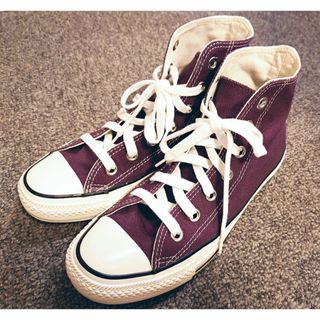 オールスター(ALL STAR（CONVERSE）)の【美品・紐新品】コンバース ALL STAR US COLORS HI(スニーカー)