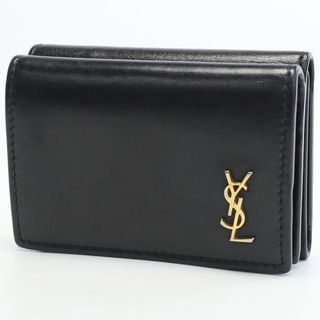 Saint Laurent - サンローラン YSLロゴ キルティング 二つ折り財布