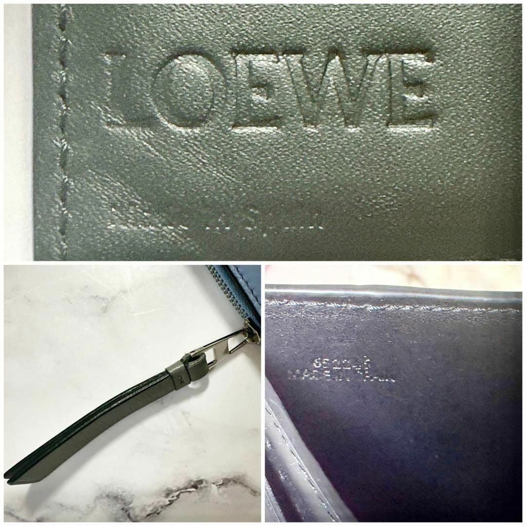 LOEWE(ロエベ)の美品✨ロエベ　二つ折り財布　パズル　スリムコンパクトウォレット　アナグラム メンズのファッション小物(折り財布)の商品写真