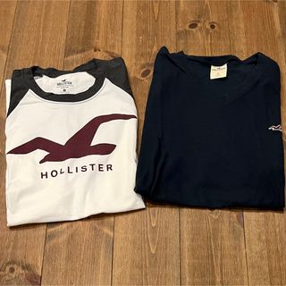 ホリスター(Hollister)の【まとめ売り】ホリスター✳︎Tシャツ✳︎半袖✳︎夏服✳︎2枚組✳︎アメカジ(Tシャツ/カットソー(半袖/袖なし))