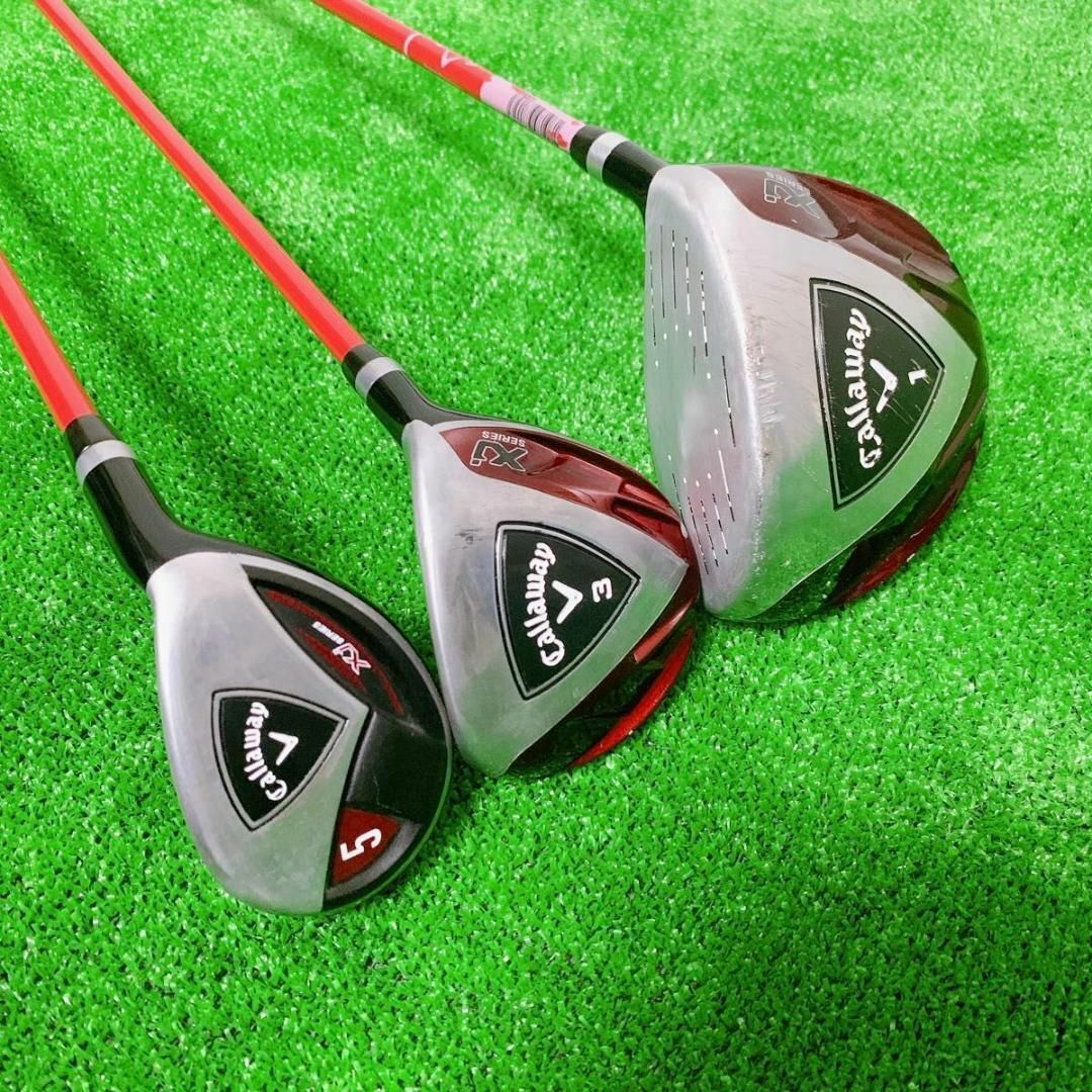 Callaway - callaway mini xjシリーズ ジュニア ゴルフクラブセット