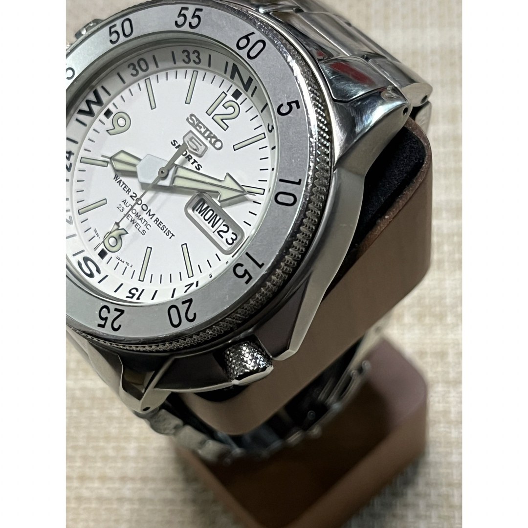 SEIKO(セイコー)の希少品　SEIKO 5sports アトラス　ホワイト メンズの時計(腕時計(アナログ))の商品写真